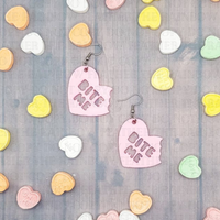 Bite Me Heart Earrings