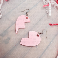 Broken Heart Earrings