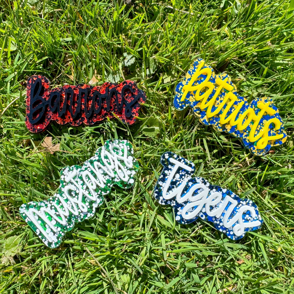 Mascot Alligator Hair Clips